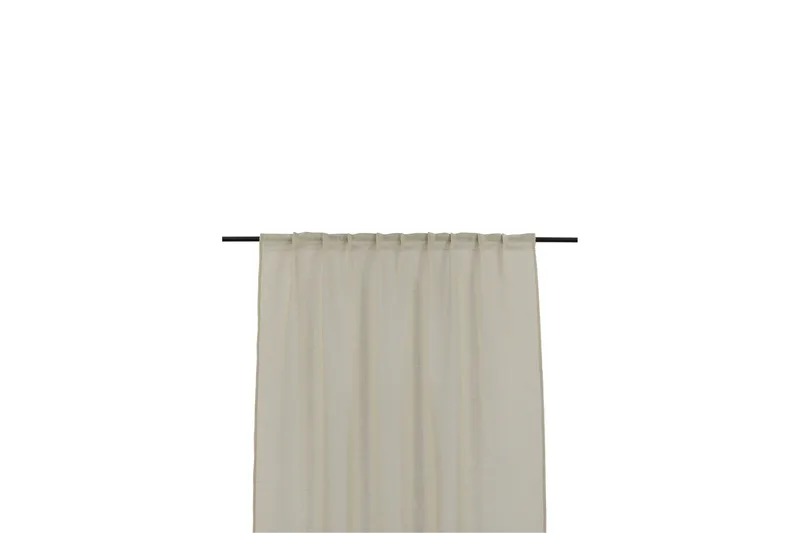 Kaya Gardin 140x240 cm - Beige - Textil & mattor - Gardiner - Gardinlängder - Kanallängd