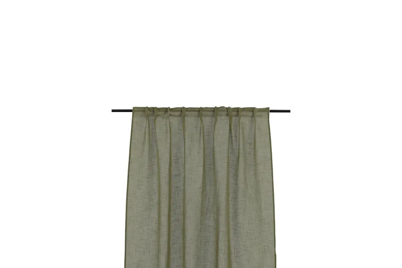 Kaya Gardin 140x290 cm - Grön - Textil & mattor - Gardiner - Gardinlängder - Kanallängd