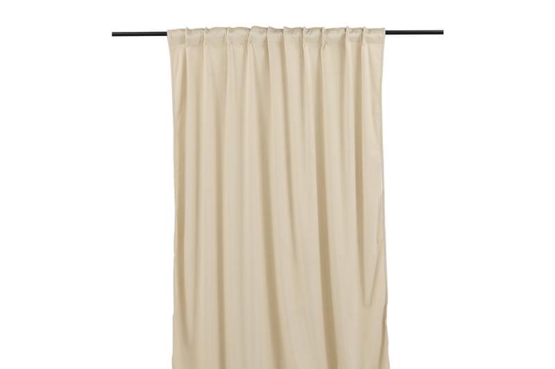 Mary Gardin 135x250 cm - Beige - Textil & mattor - Gardiner - Gardinlängder - Kanallängd
