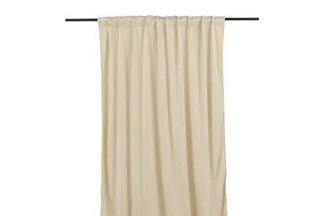 Mary Gardin 135x250 cm - Beige - Textil & mattor - Gardiner - Gardinlängder - Kanallängd