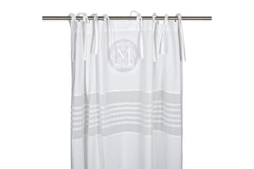 Knytgardin Molly 2-pack 240 cm Vit - Fondaco - Textil & mattor - Gardiner - Gardinlängder - Knytbandslängder