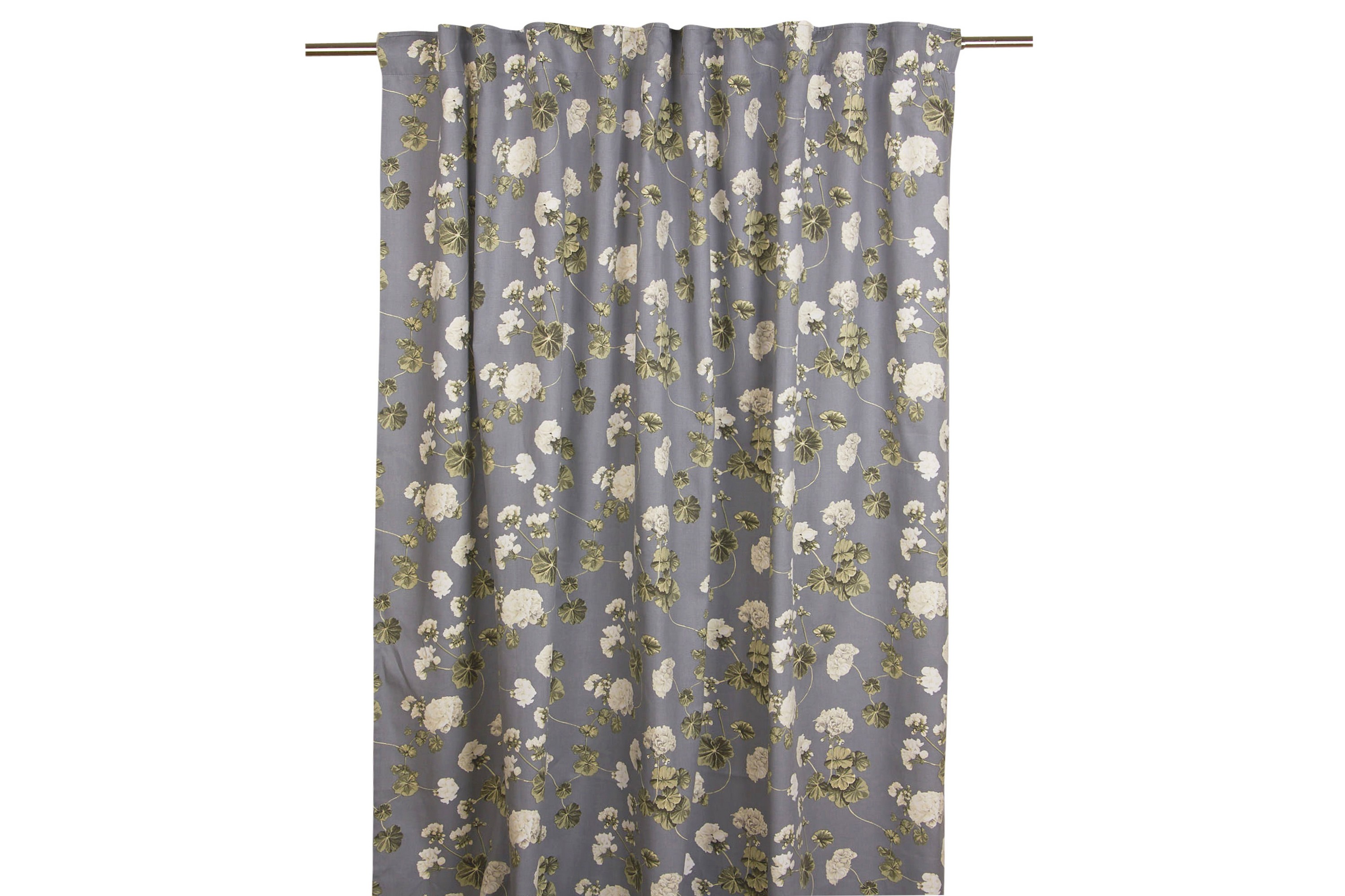 Gardinlängd Pelargon 145x245 Blå
