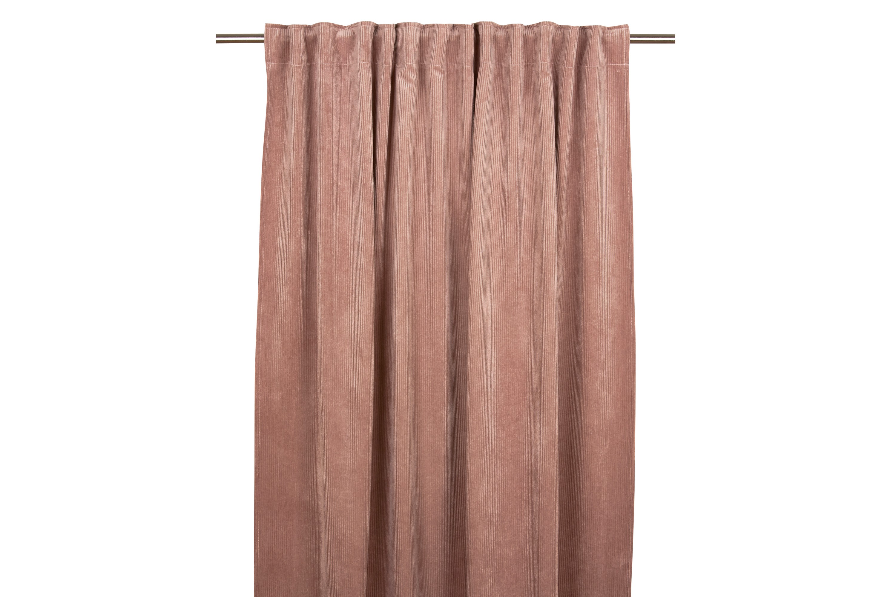 Gardinlängd Chester Multibandslängd 2-pack 140x250 cm Rosa Fondaco