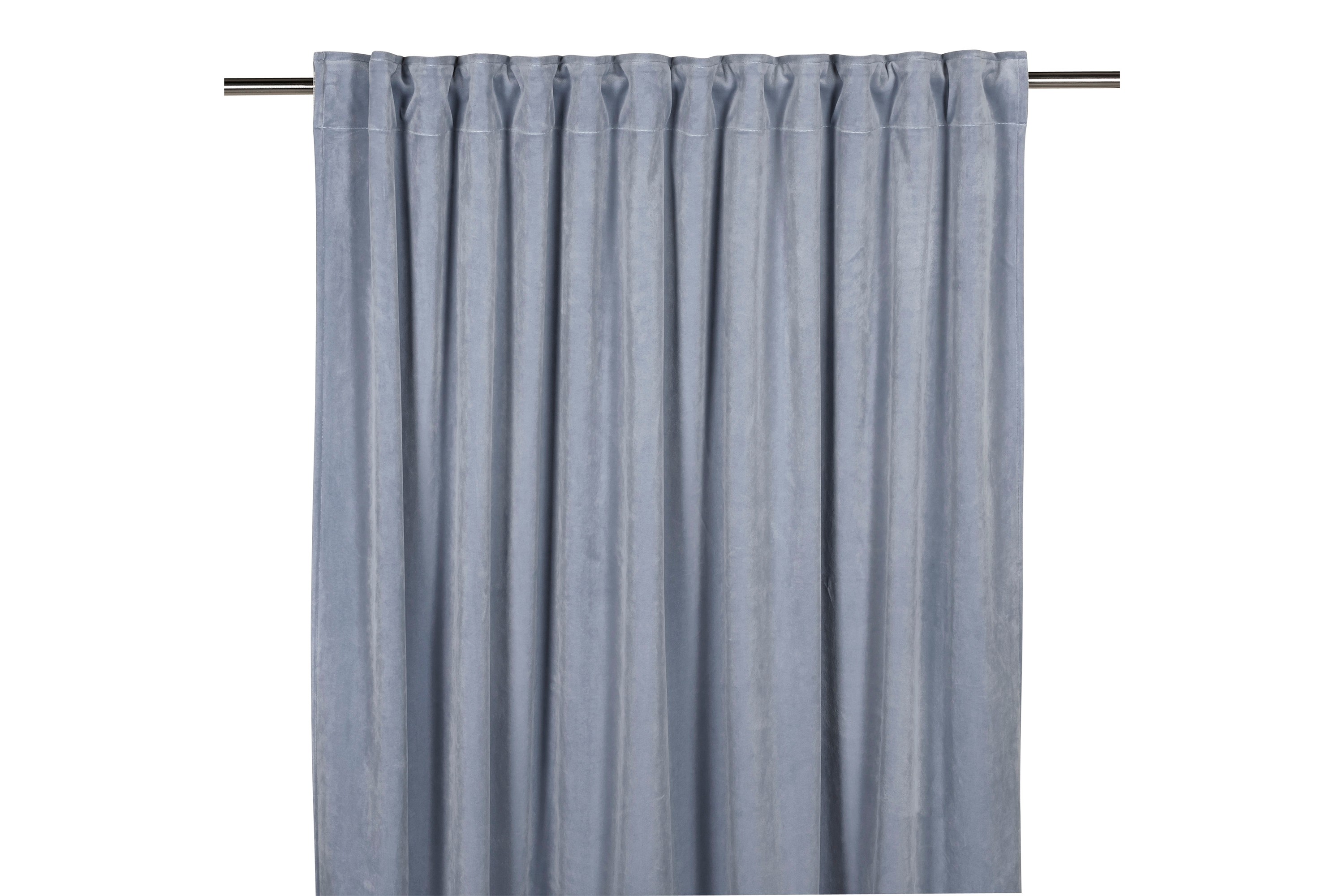 Sammetsgardin Velvet Multibandslängd 2-pack 280 cm MarinblåFondaco