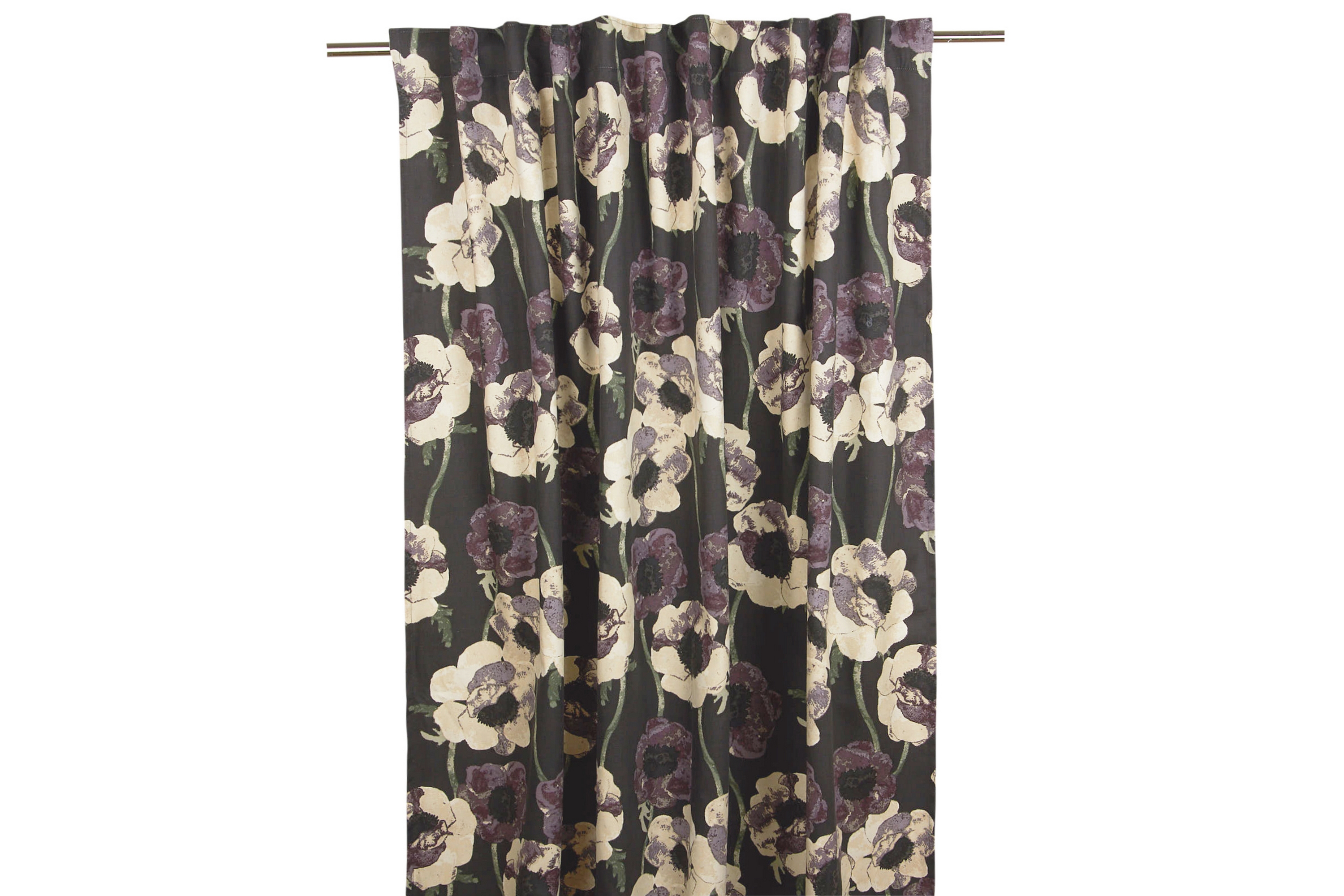 Gardinlängd Anemone 145x245 cm Plommon Fondaco