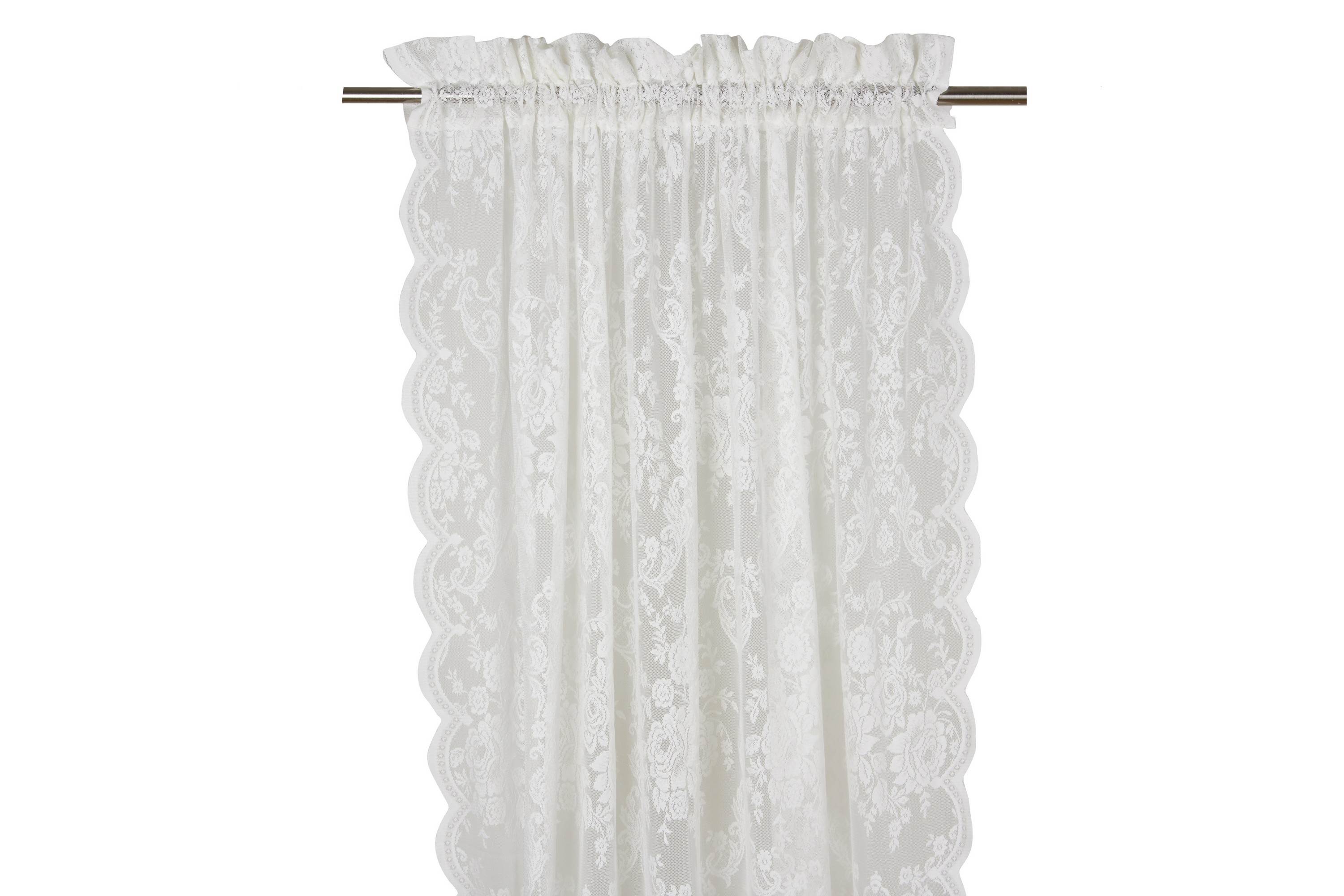 Gardinlängd Rosanna Kanallängd 2-pack 240 cm Offwhite Fondaco