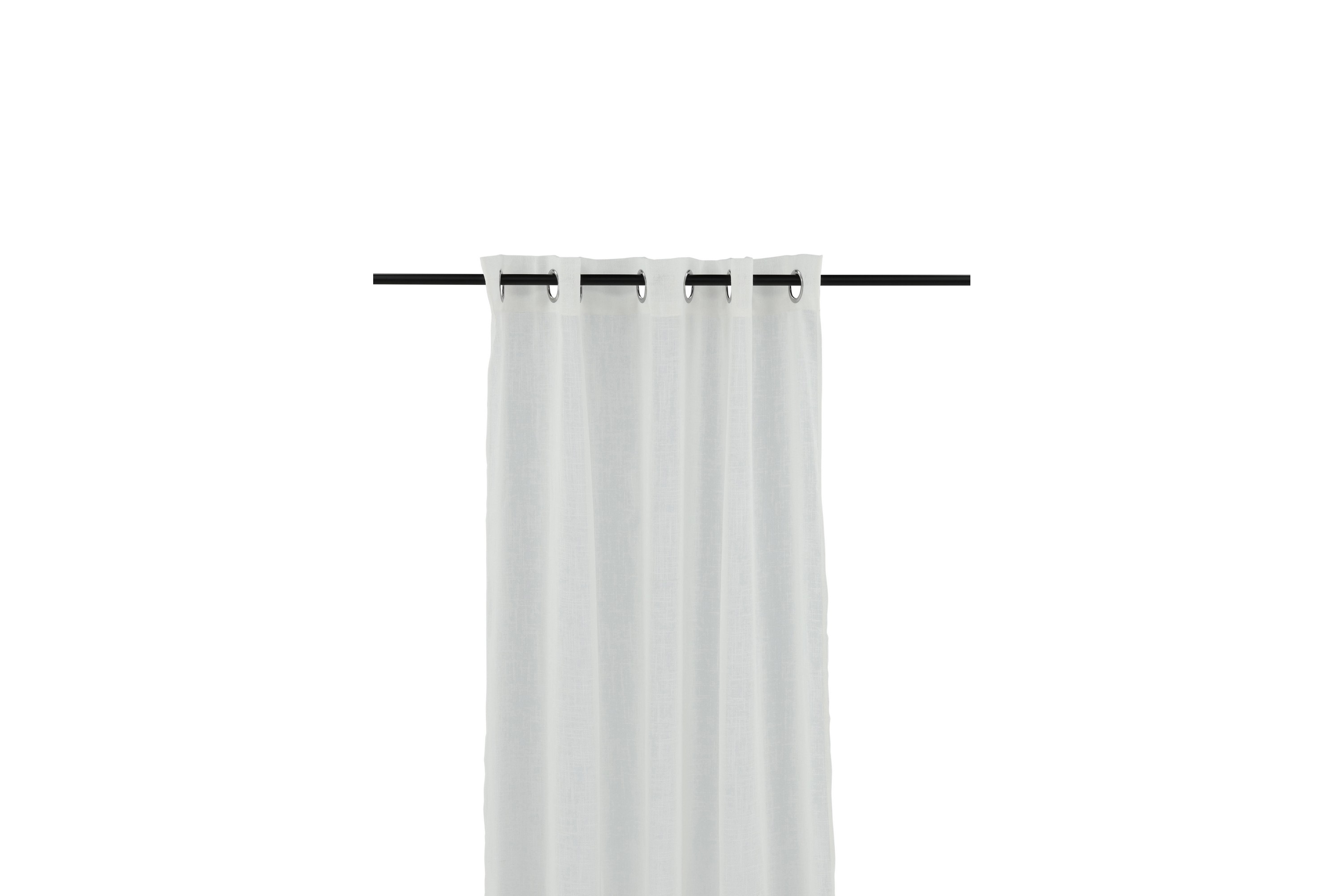 Kaya ljettgardin 140x240 cm Vit