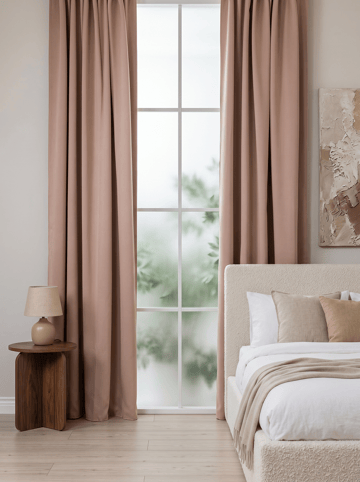 Mörkläggningsgardin Klara 140x250 cm - Taupe - Textil & mattor - Gardiner - Mörkläggningsgardiner