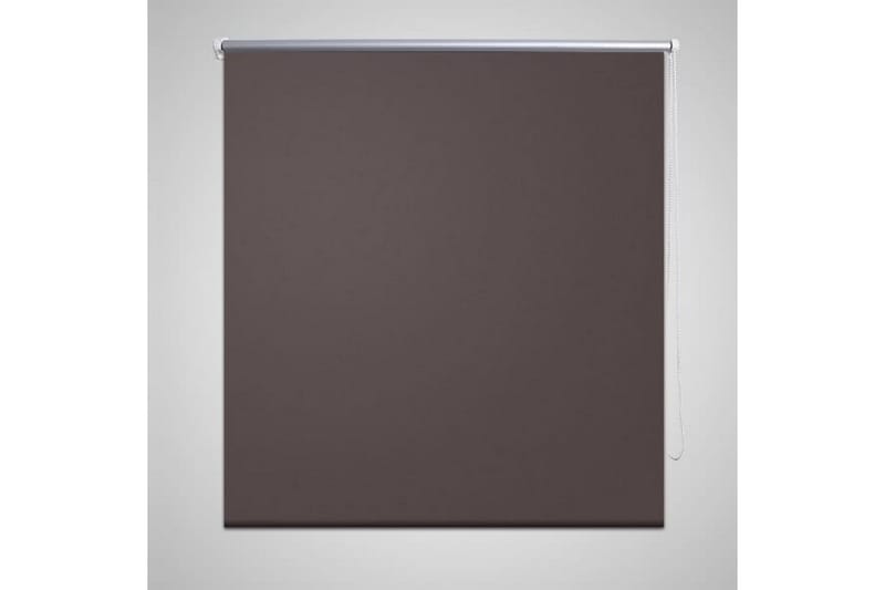 Rullgardin brun 140x230 cm mörkläggande - Brun - Rullgardin