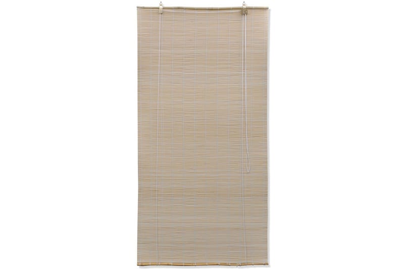 Rullgardin 100x160 cm naturlig bambu - Natur/Beige - Rullgardin