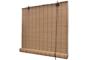Rullgardin bambu 100x160 cm brun