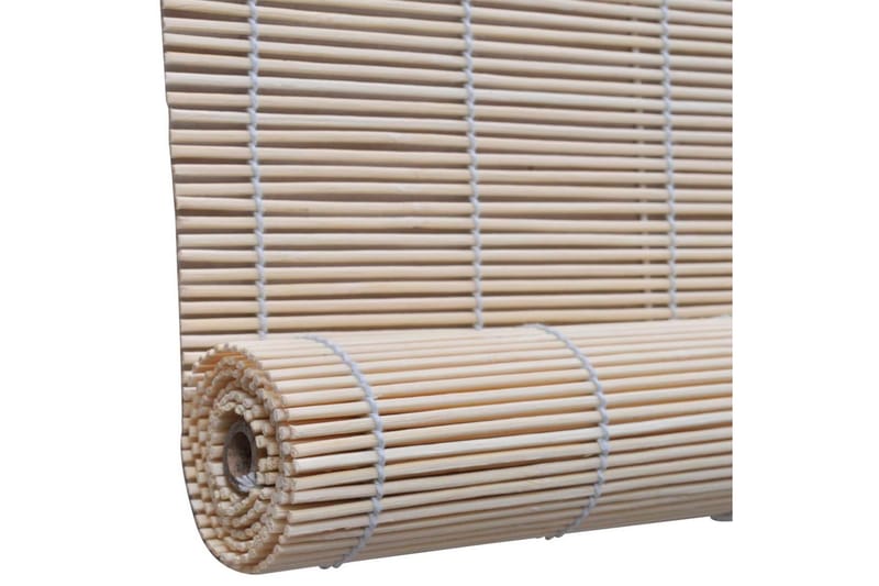 Rullgardin bambu 150x160 cm naturlig - Natur/Beige - Rullgardin