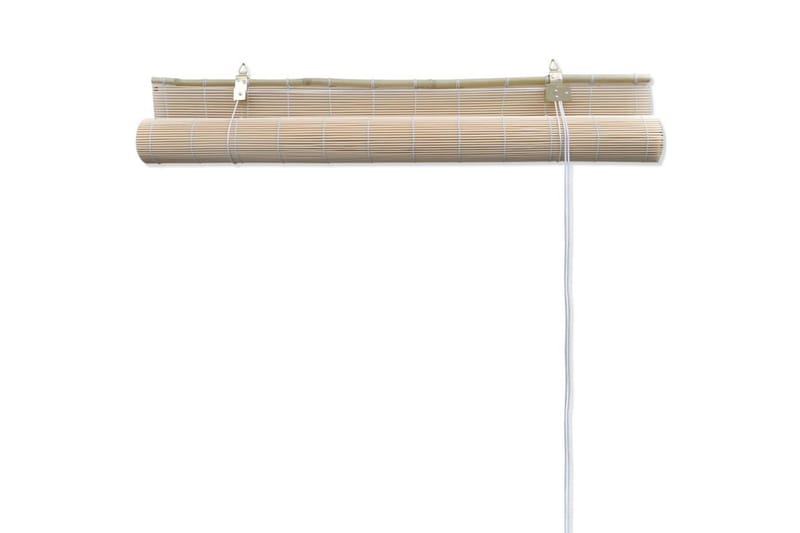 Rullgardin bambu 80x220 cm naturlig - Natur/Beige - Rullgardin