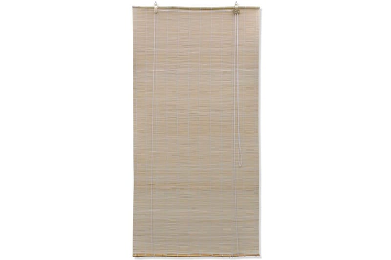 Rullgardin bambu 80x220 cm naturlig - Natur/Beige - Rullgardin