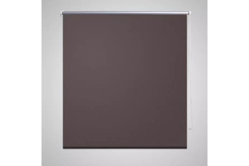 Rullgardin brun 140x175 cm mörkläggande - Brun - Rullgardin