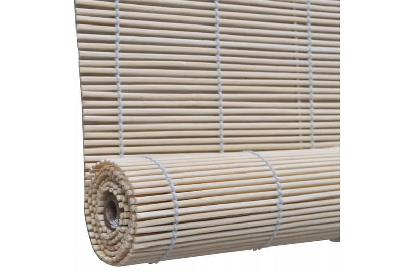 Rullgardin naturlig bambu 140x160 cm - Natur/Beige - Rullgardin