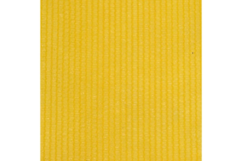 Rullgardin utomhus 120x140 cm gul HDPE - Gul - Rullgardin