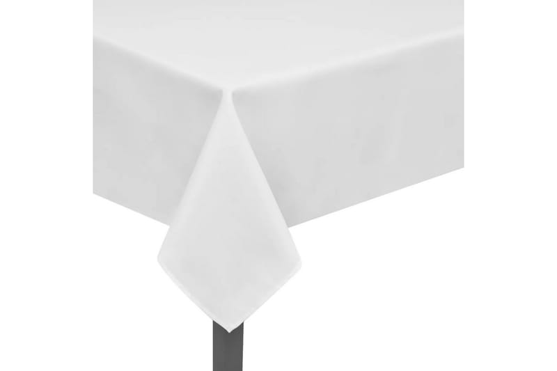 5 Bordsdukar Vit 190x130 cm - Vit - Bordslöpare - Kökstextil