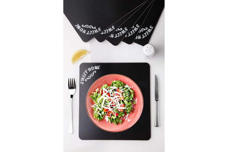 Bordstabletter 6-pack - Svart - Textil & mattor - Kökstextil