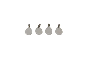 Duktyngd Sten 4-pack Sten Vit - Fondaco - Textil & mattor - Kökstextil