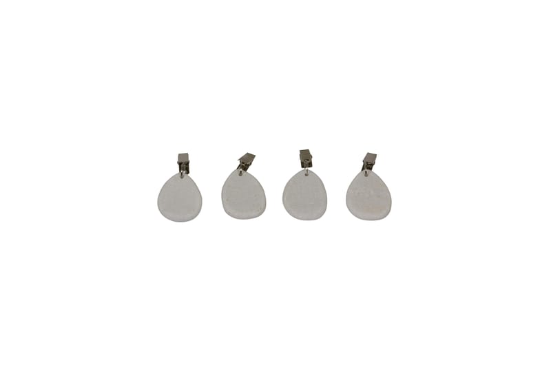 Duktyngd Sten 4-pack Sten Vit - Fondaco - Textil & mattor - Kökstextil