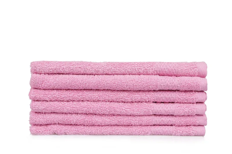 Hobby Handduk 30x50 cm 6-pack - Rosa - Textil & mattor - Badrumstextil - Handdukar