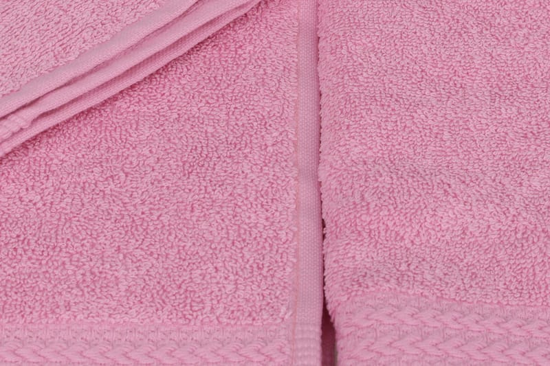 Hobby Handduk 30x50 cm 6-pack - Rosa - Textil & mattor - Badrumstextil - Handdukar