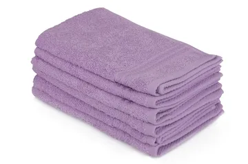 Hobby Handduk 30x50 cm 6-pack - Ljuslila - Textil & mattor - Kökstextil