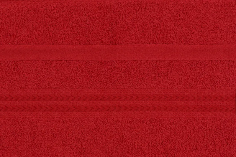 Hobby Handduk 30x50 cm 6-pack - Röd - Textil & mattor - Kökstextil