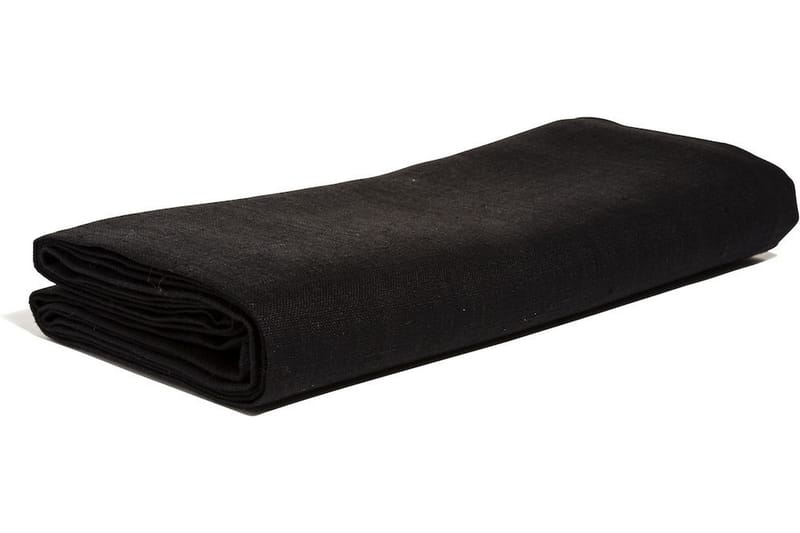 Linneservett KL 46x46 cm Svart - Kökstextil - Tygservett