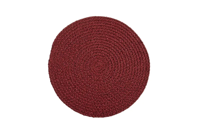 Seppo Tablett 38 cm Rund - Röd - Textil & mattor - Kökstextil