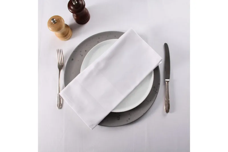 Servett Fritz Magnus Trading Delight 50 x 50 cm Vit - Textil & mattor - Kökstextil