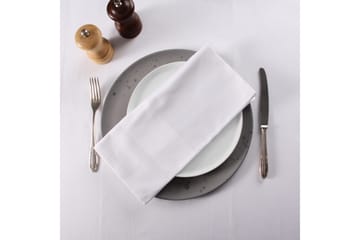 Servett Fritz Magnus Trading Delight 50 x 50 cm Vit - Textil & mattor - Kökstextil - Tygservett