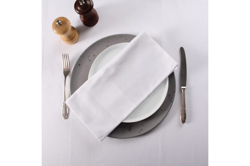 Servett Fritz Magnus Trading Delight 50 x 50 cm Vit - Textil & mattor - Kökstextil - Tygservett