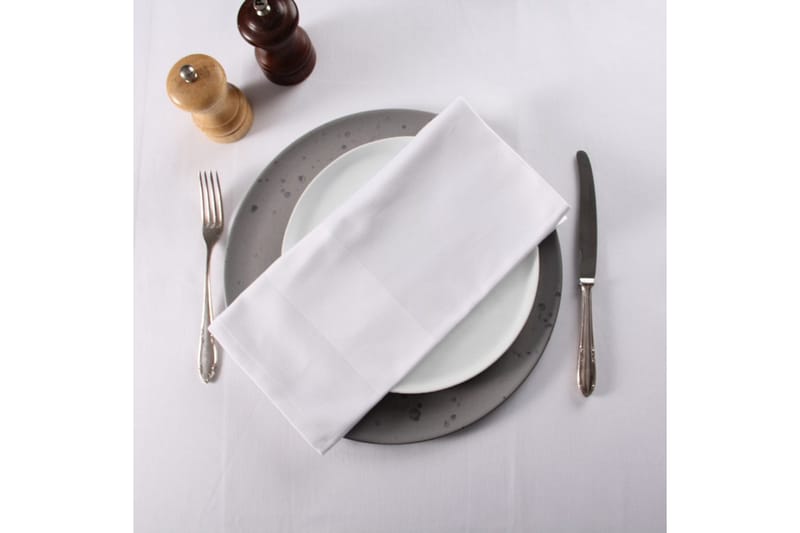 Servett Fritz Magnus Trading Delight 50 x 50 cm Vit - Textil & mattor - Kökstextil