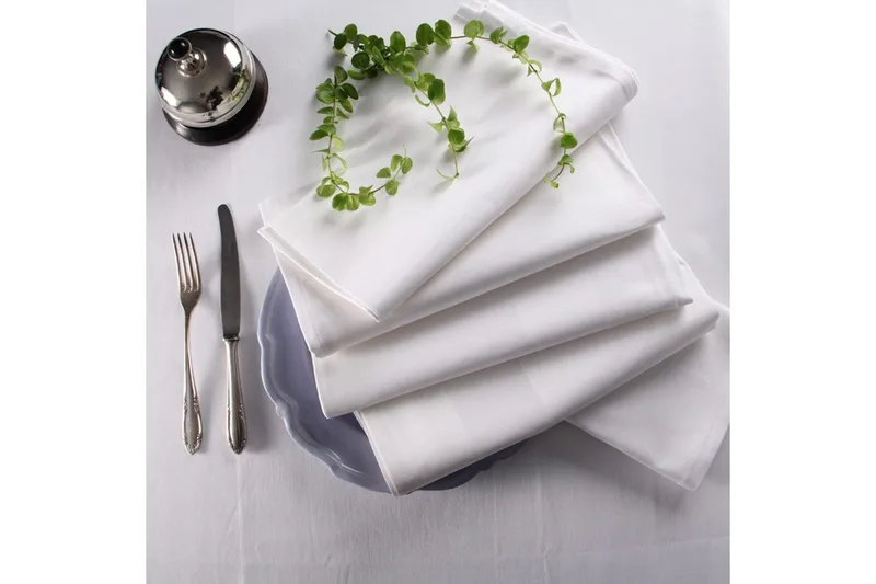 Servett Fritz Magnus Trading Delight 50 x 50 cm Vit - Textil & mattor - Kökstextil