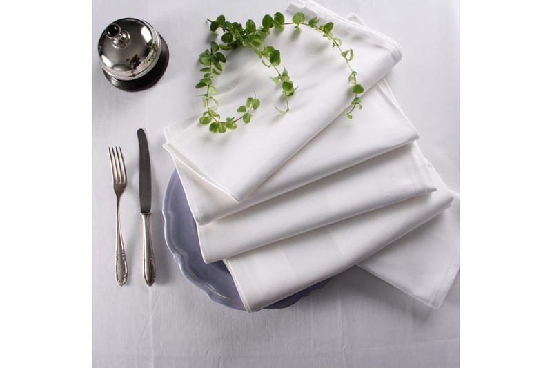 Servett Fritz Magnus Trading Delight 50 x 50 cm Vit - Textil & mattor - Kökstextil - Tygservett