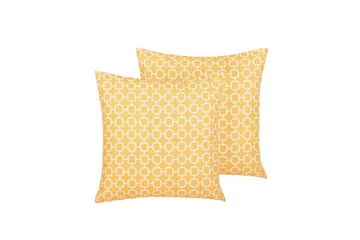 Navalacruz Trädgårdskudde 2-pack 40x40 cm - Gul - Textil & mattor - Kudde & kuddfodral - Kudde utomhus