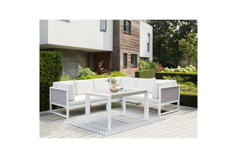 Kuddfodral Castella Vit - Vit - Utemöbler & utemiljö - Övrigt utemöbler - Tillbehör utemöbler - Klädselpaket utemöbler