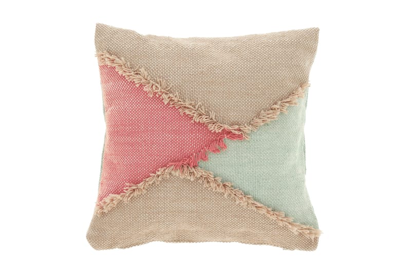 Kuddfodral Dalila 45x45 cm Tofsar PET/Beige - Kuddfodral