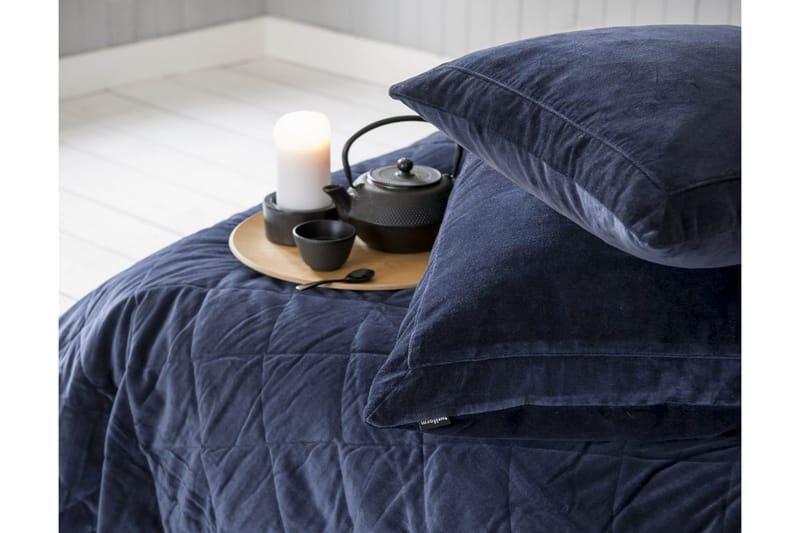 Emile Kuddfodral - Marinblå/Sammet - Textil & mattor - Kudde & kuddfodral - Kuddfodral