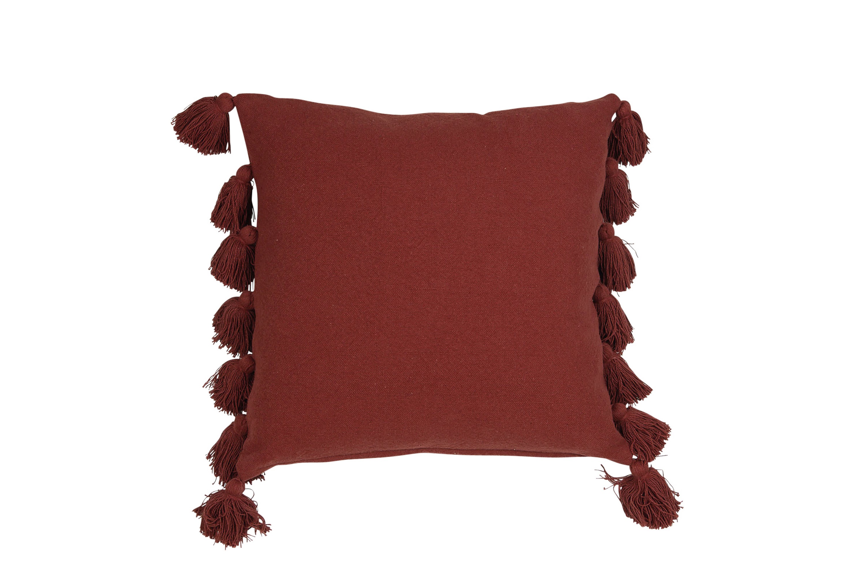 Kuddfodral Juliana 48x48 Tegelröd