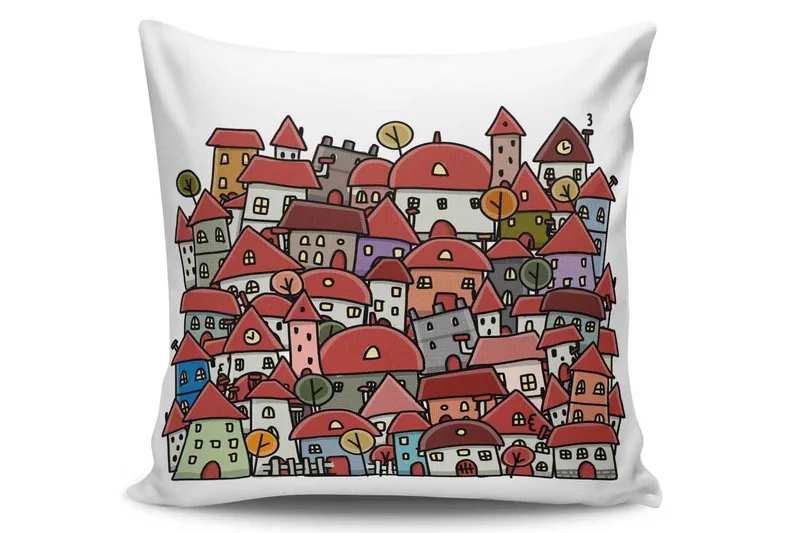 Kissy Kuddfodral 45x45 cm, Multi