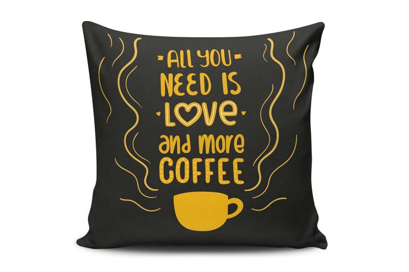 Kuddfodral Cushion Love 45x45 cm - Flerfärgad - Textil & mattor - Kudde & kuddfodral - Kuddfodral