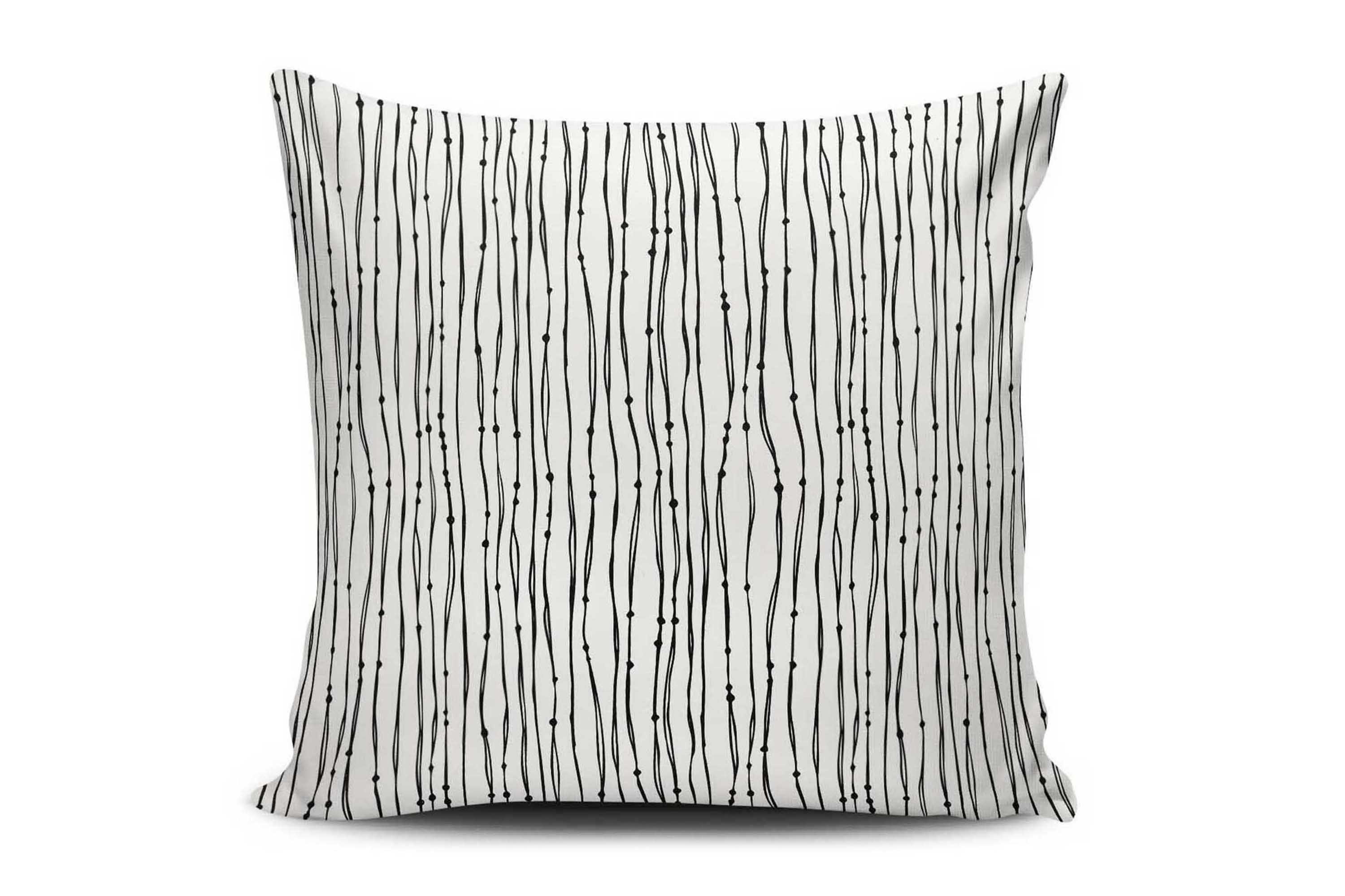 Kuddfodral Cushion Love 45x45 cm Vit/Svart