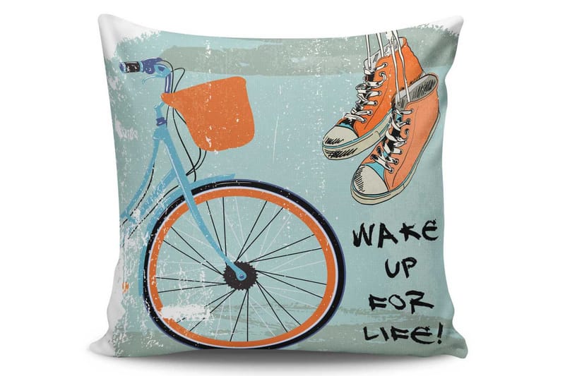 Kuddfodral Kissy 45x45 cm - Flerfärgad - Textil & mattor - Kudde & kuddfodral - Kuddfodral