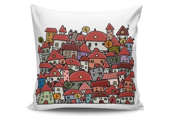 Kuddfodral Kissy 45x45 cm - Flerfärgad - Textil & mattor - Kudde & kuddfodral - Kuddfodral
