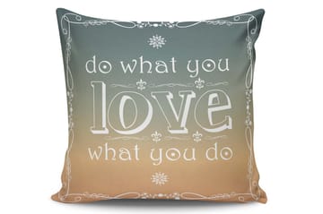 Kuddfodral Kissy 45x45 cm - Flerfärgad - Textil & mattor - Kudde & kuddfodral - Kuddfodral