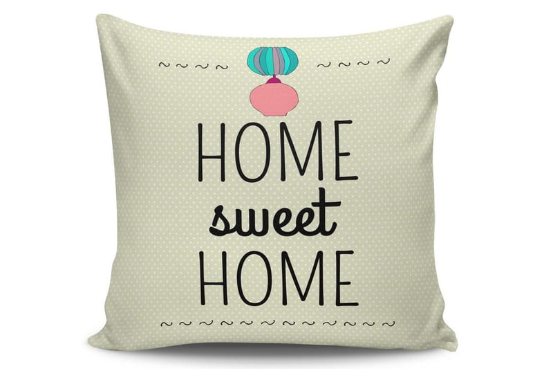 Kuddfodral Kissy 45x45 cm - Flerfärgad - Textil & mattor - Kudde & kuddfodral - Kuddfodral