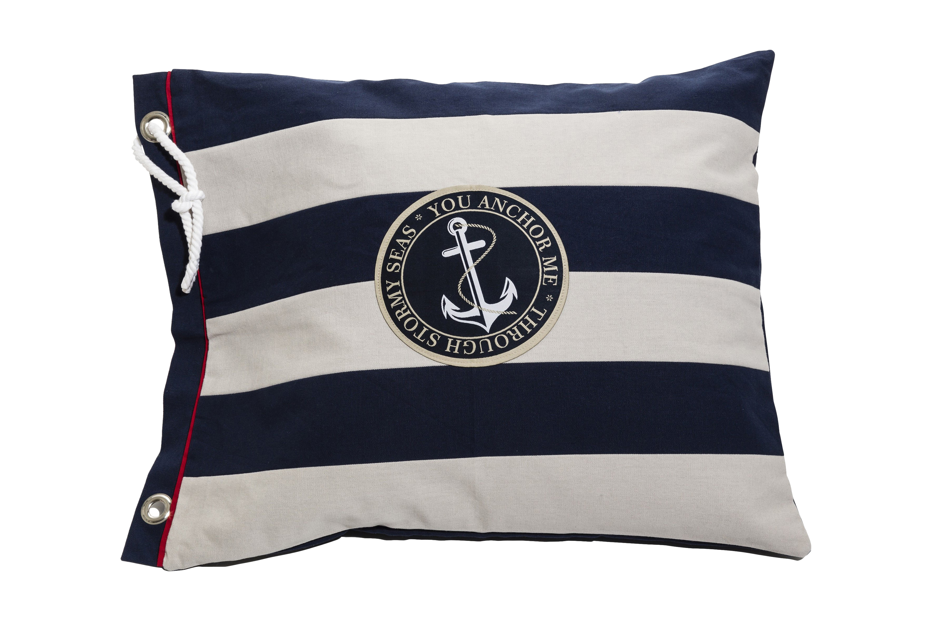 Kuddfodral Lord Nelson Victory 50x63 cm Marinblå